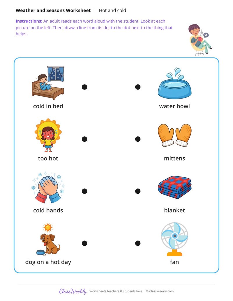 Match to warm up or cool down - What helps?