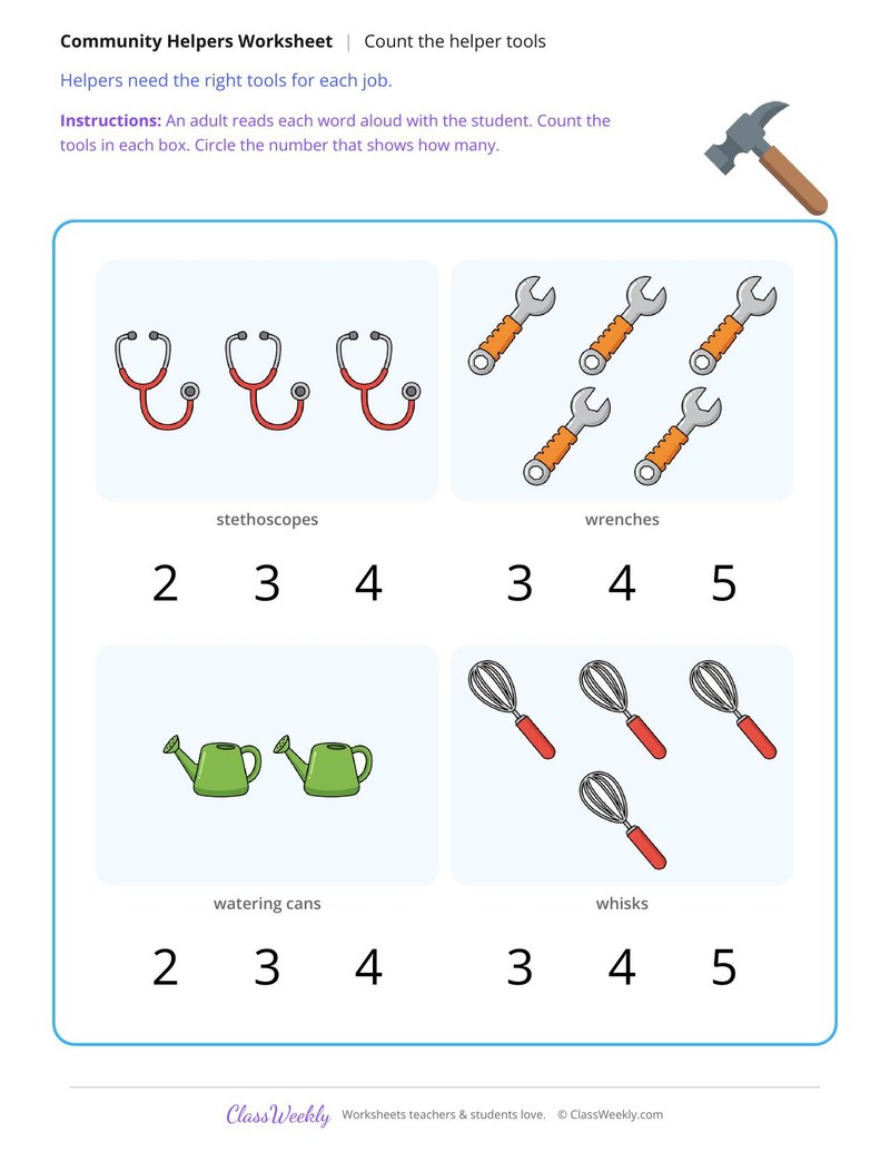 Count the Helper Tools