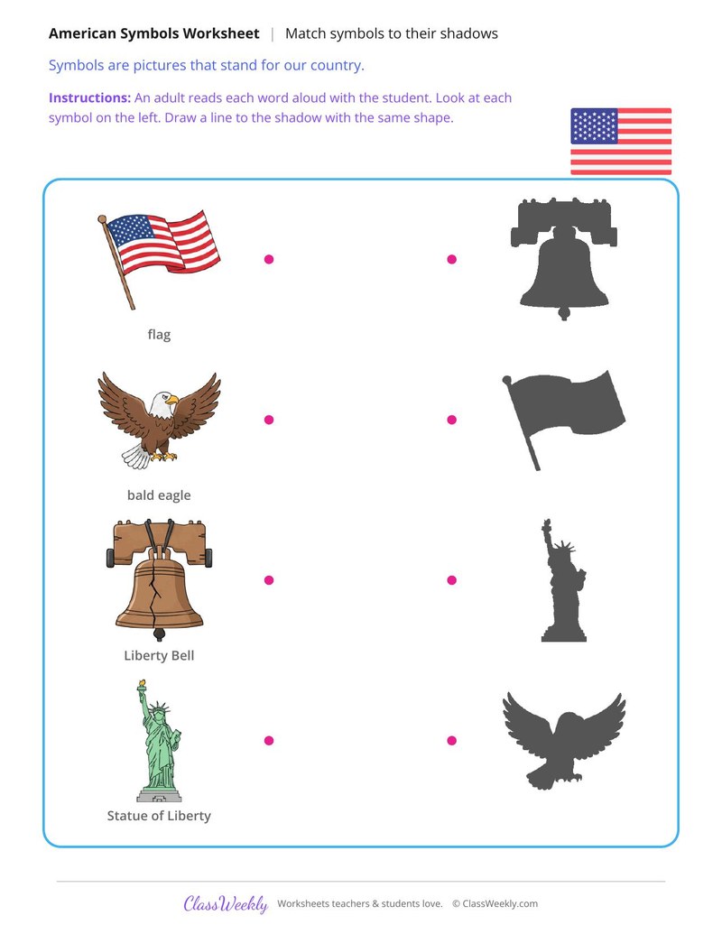 American Symbols Shadow Match