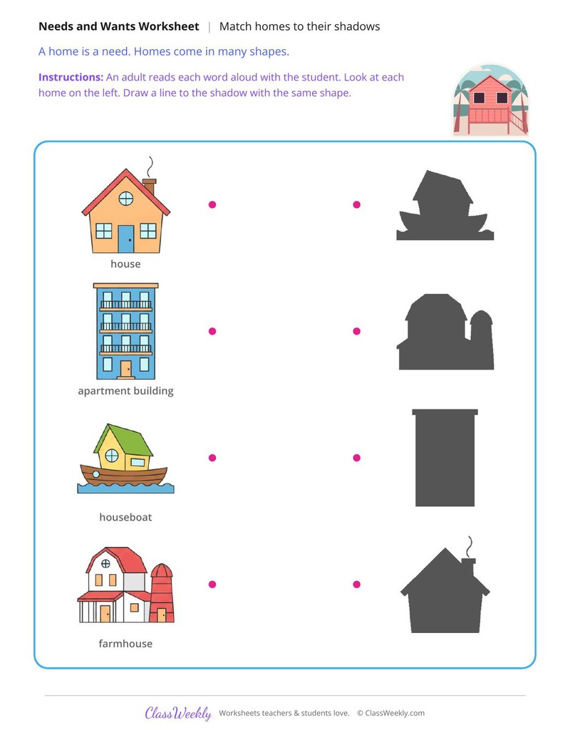 Kinds of Homes Match