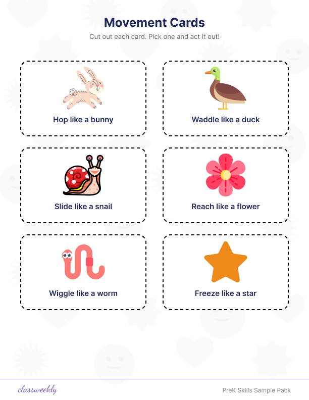 PreK Skills Sample Pack