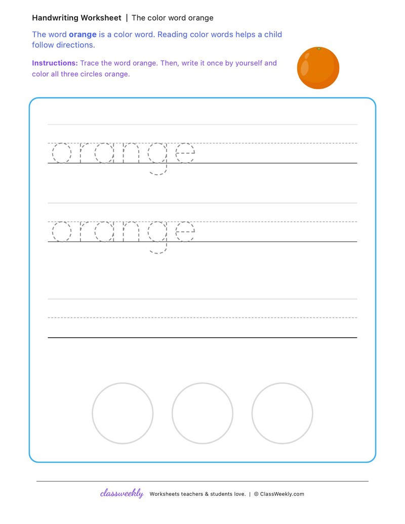orange