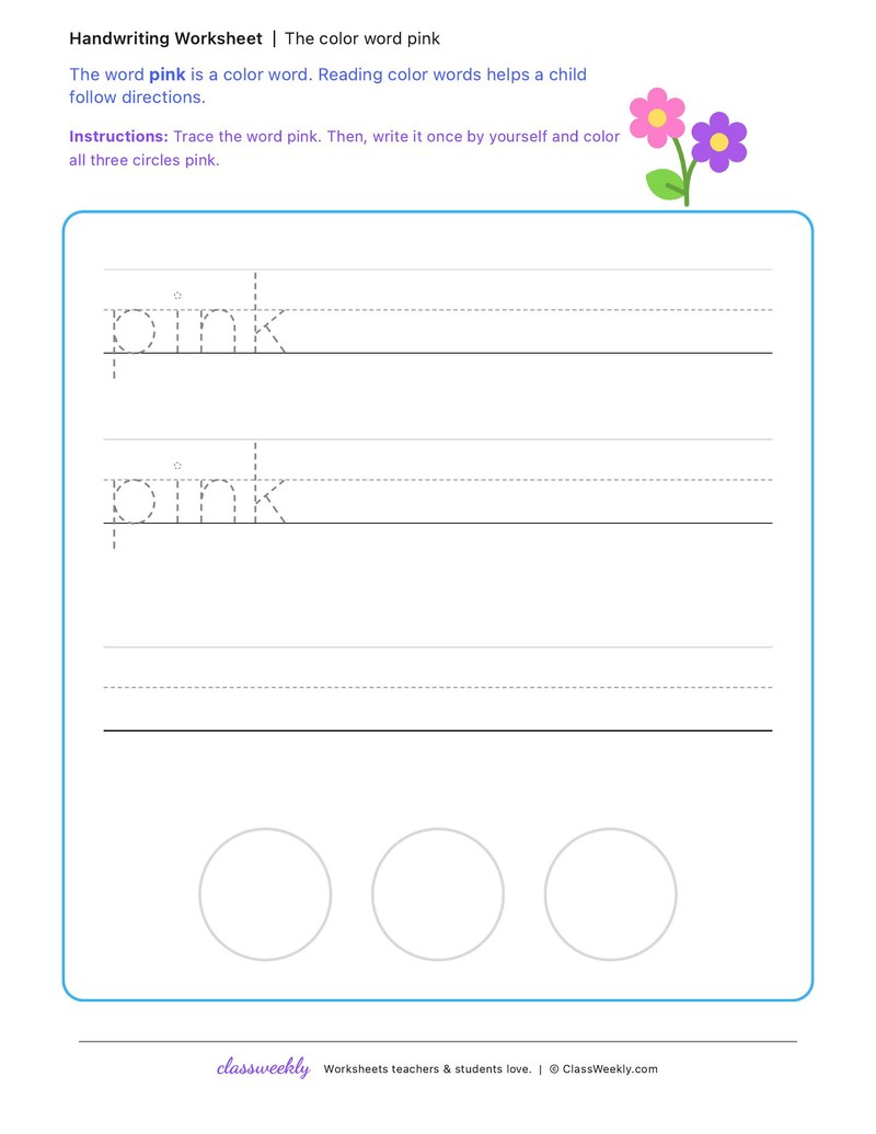 pink