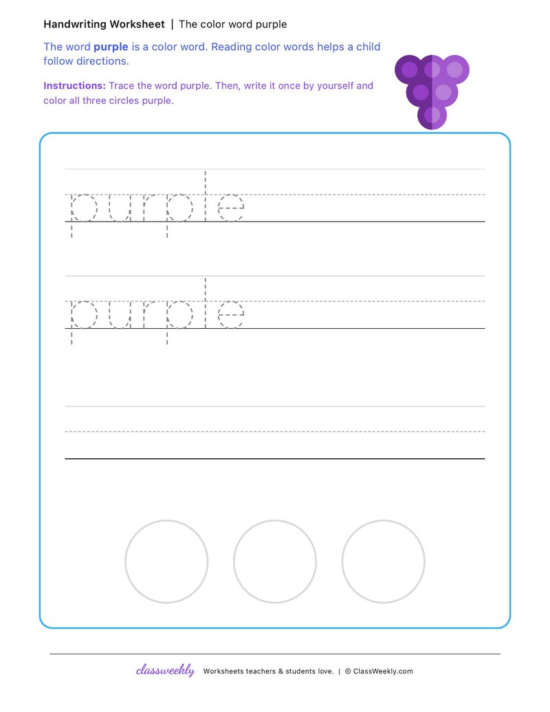 purple