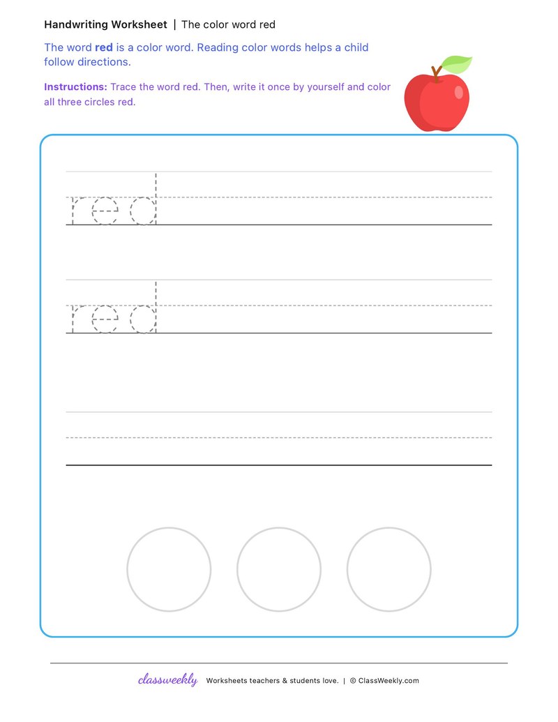 red