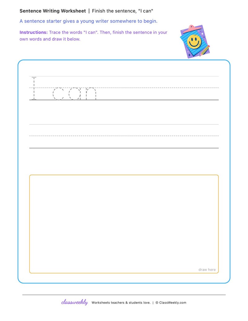 "I can"