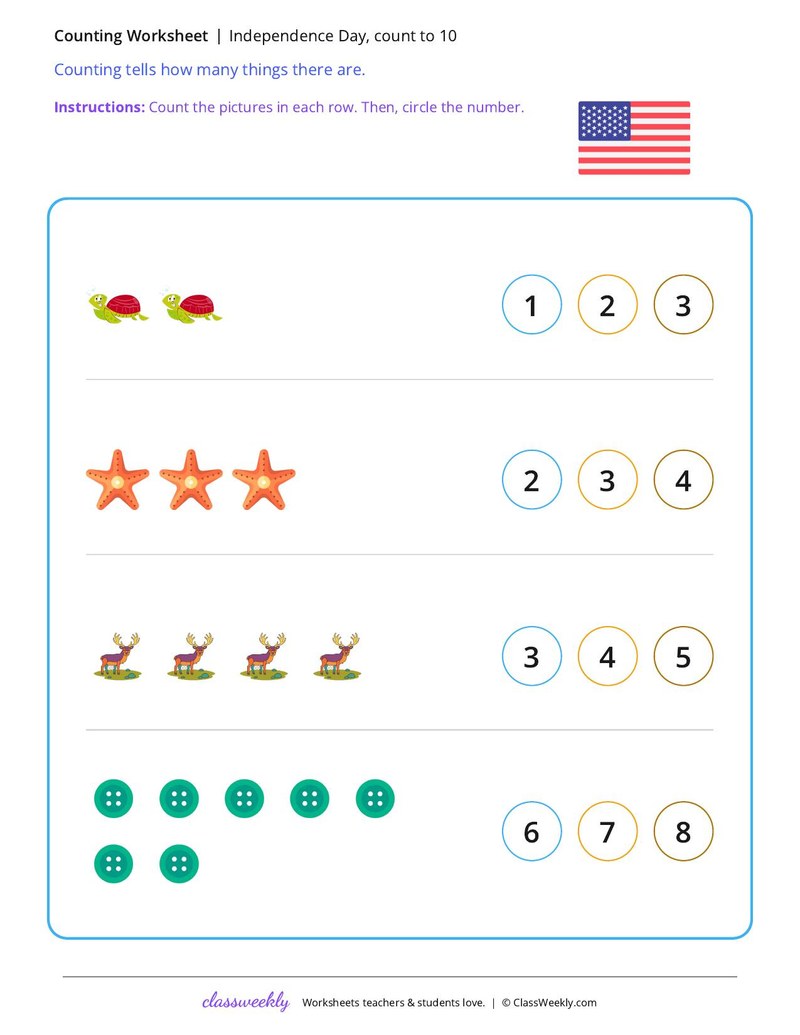Independence Day, count to 10