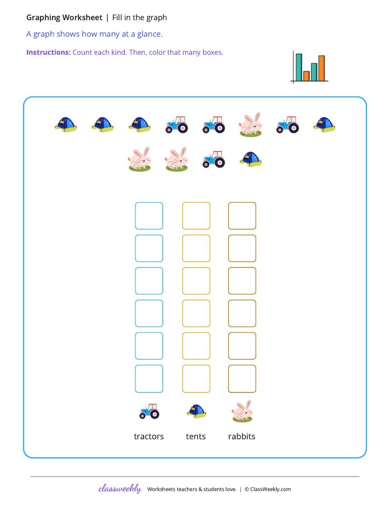 Fill in the graph worksheet preview