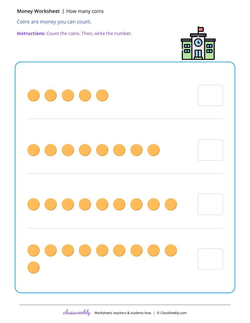 How many coins