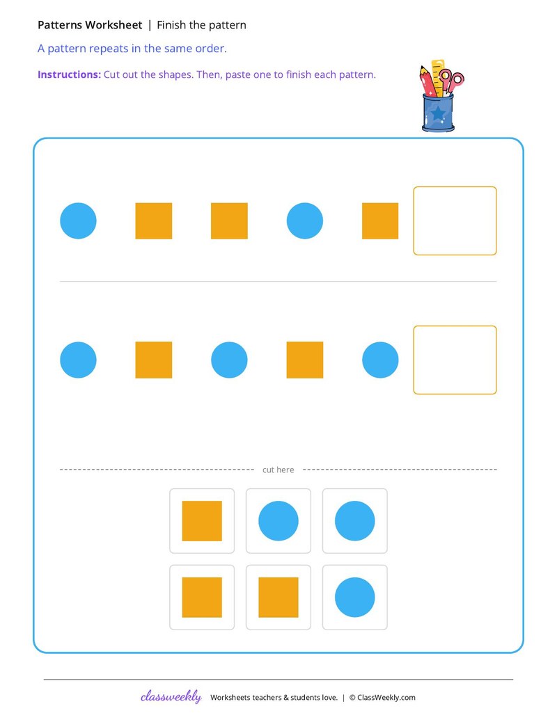 Finish the pattern