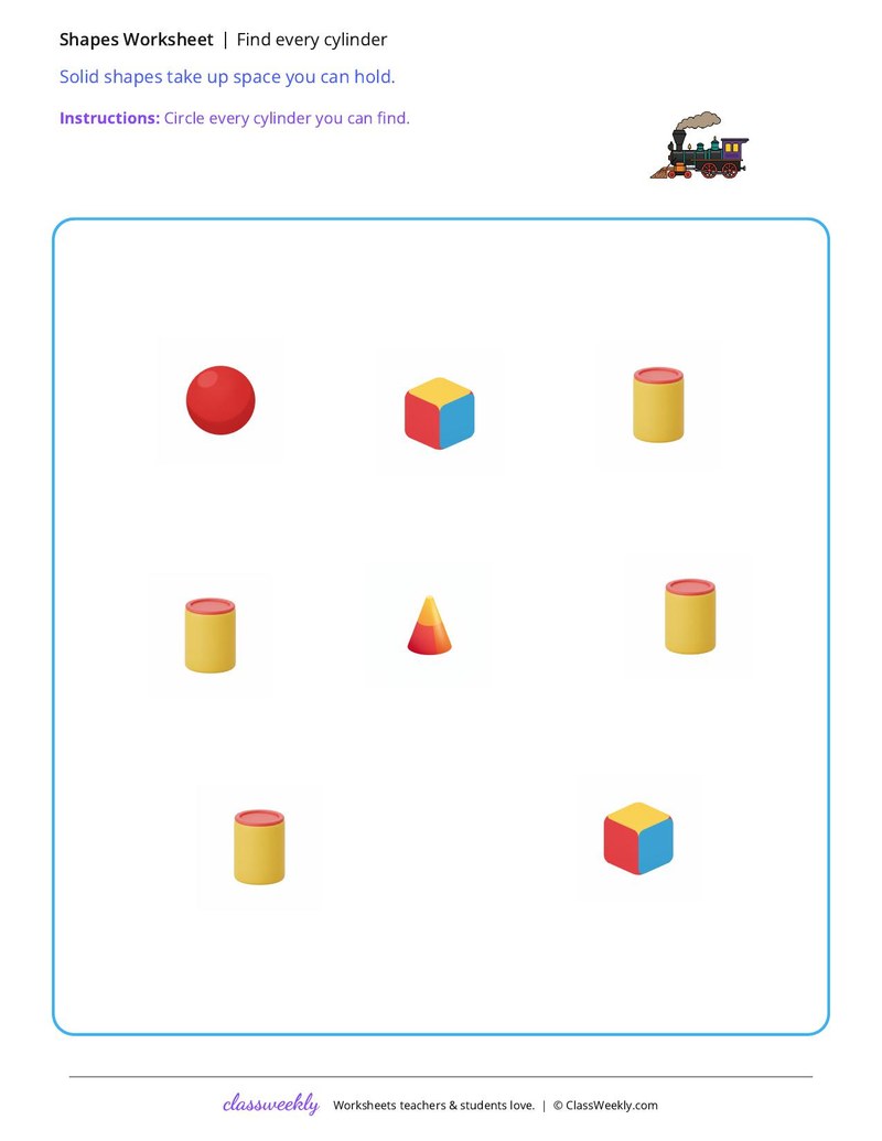 Find every cylinder
