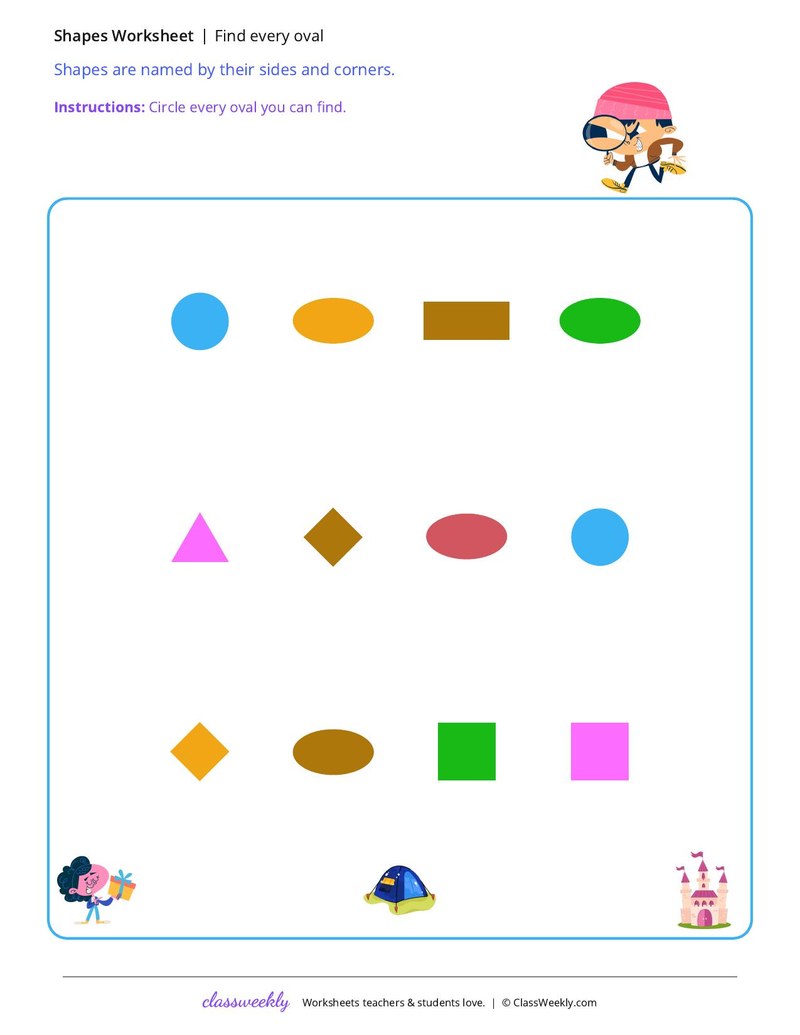 Find every oval