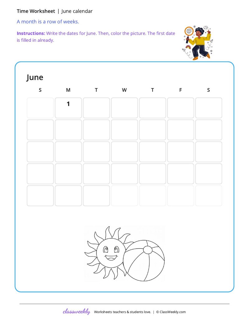 June calendar