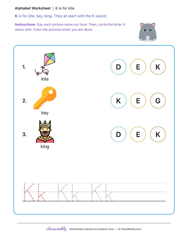 K is for kite