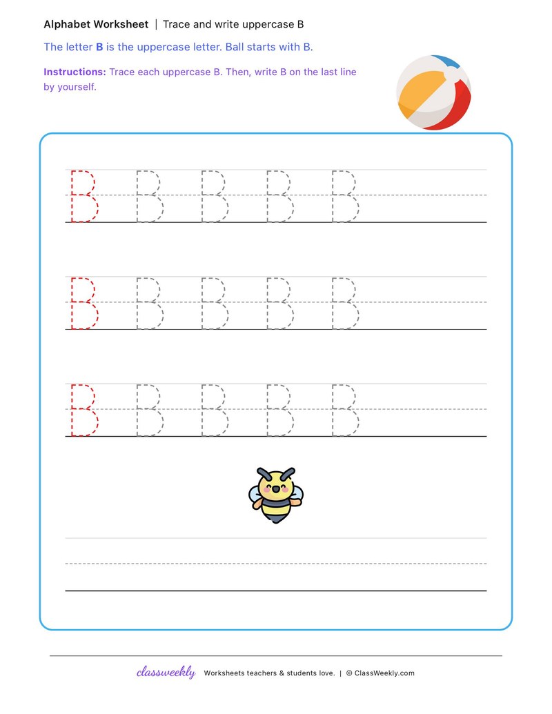 B