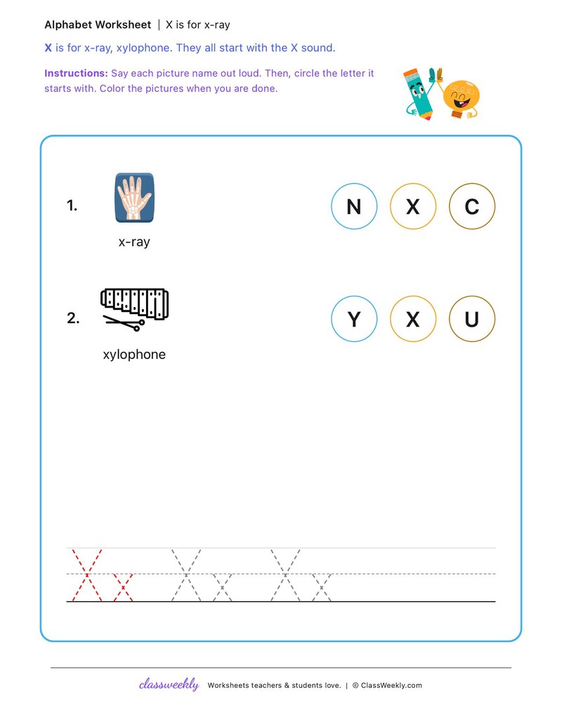 X is for x-ray