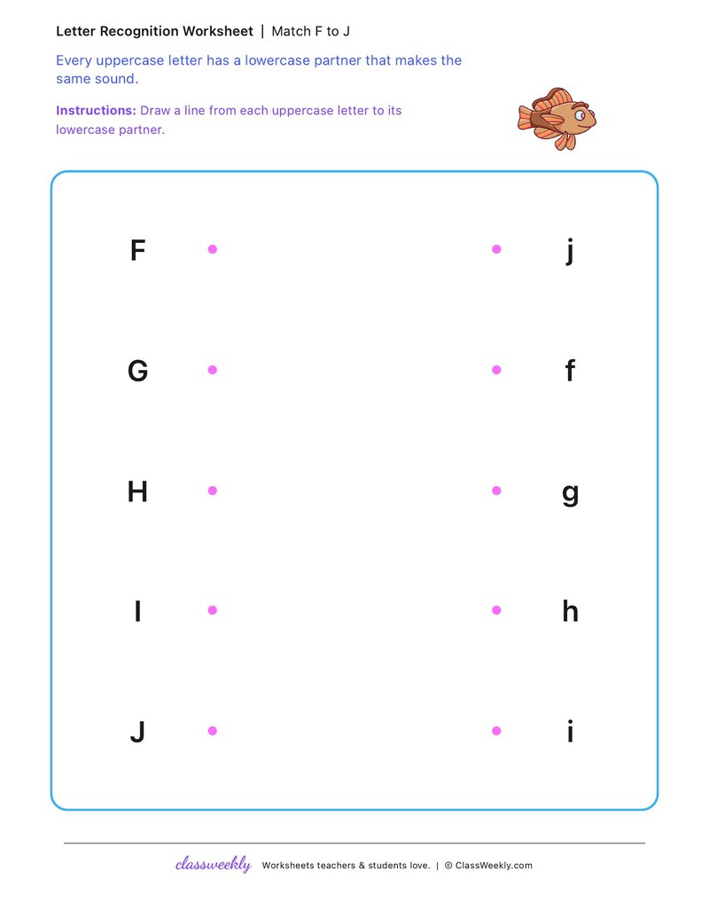 F to J