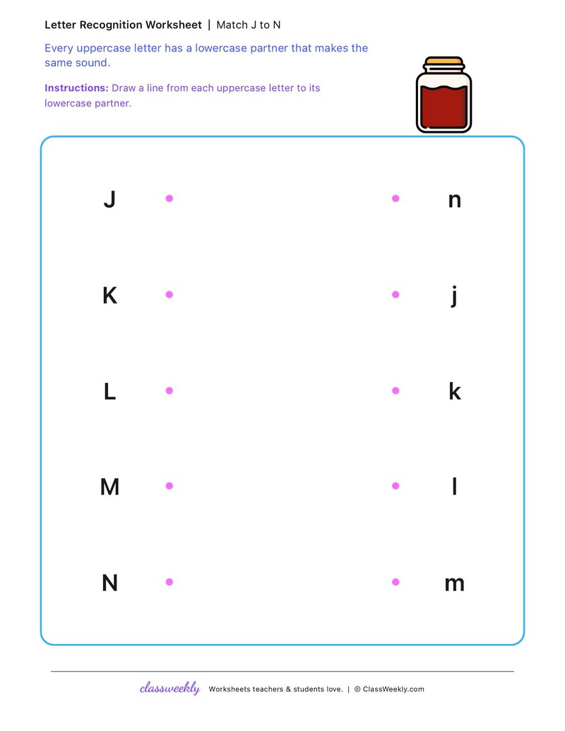 J to N