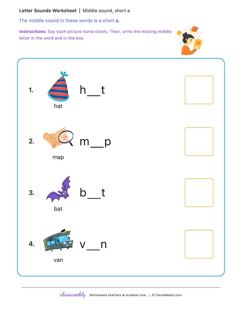 Short a, set 1