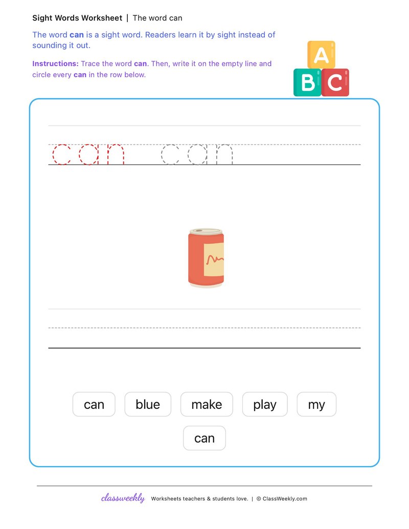can