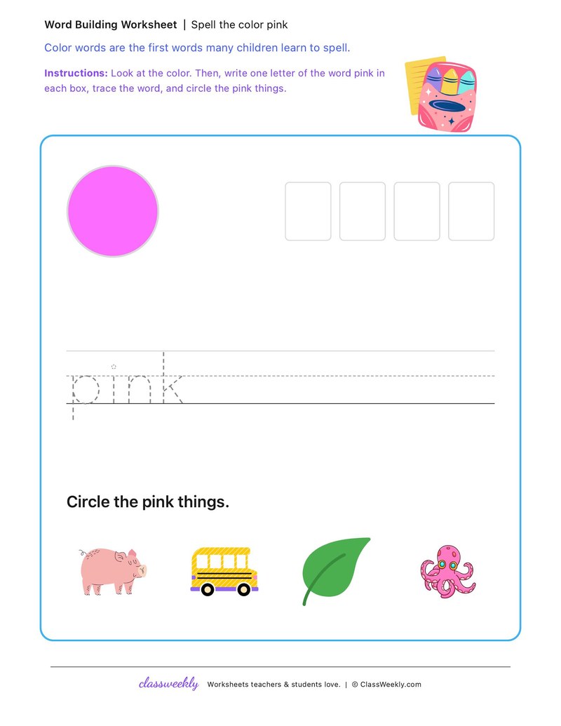 pink