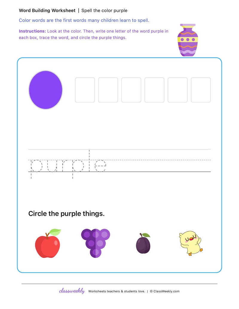 purple