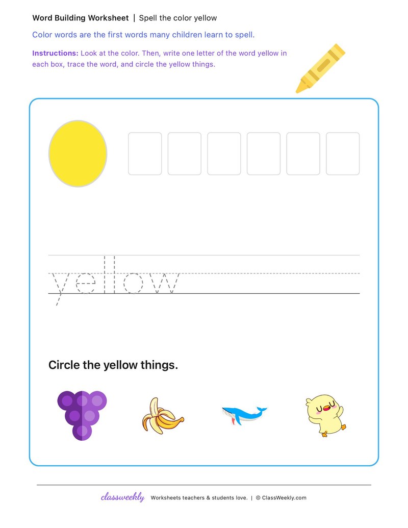 yellow