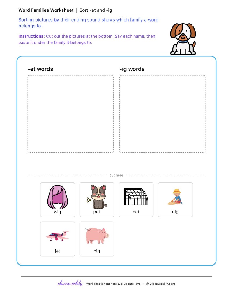 -et and -ig