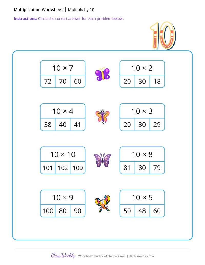 Multiply by 10