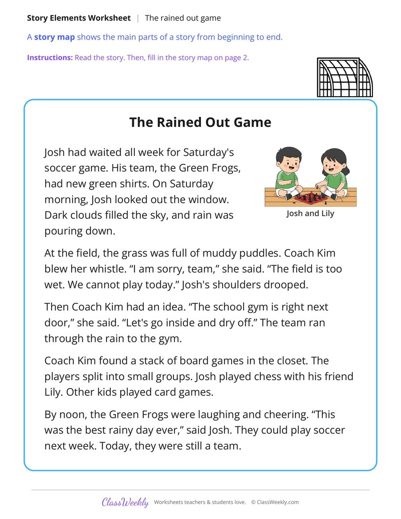 The Rained Out Game (Story Map) - Page 1