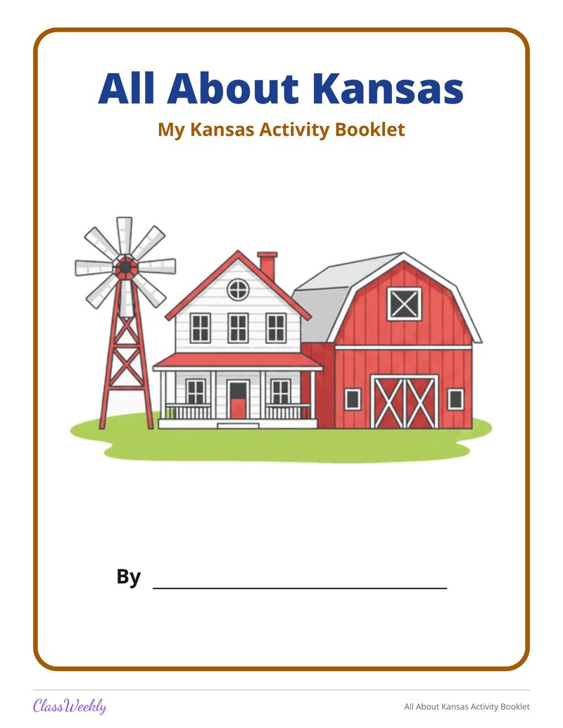 All About Kansas Activity Booklet - Page 2