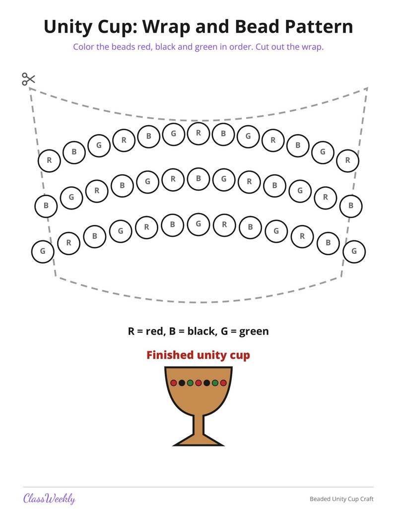 Beaded Unity Cup Craft - Page 2