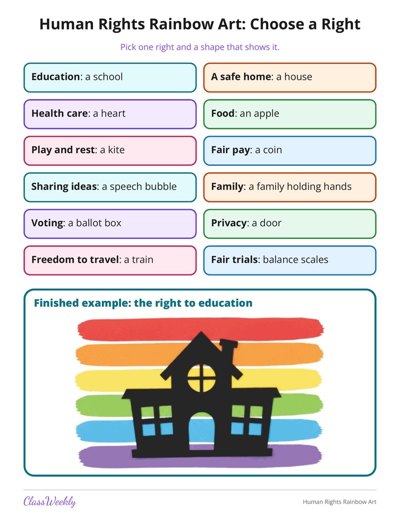Human Rights Rainbow Art - Page 2
