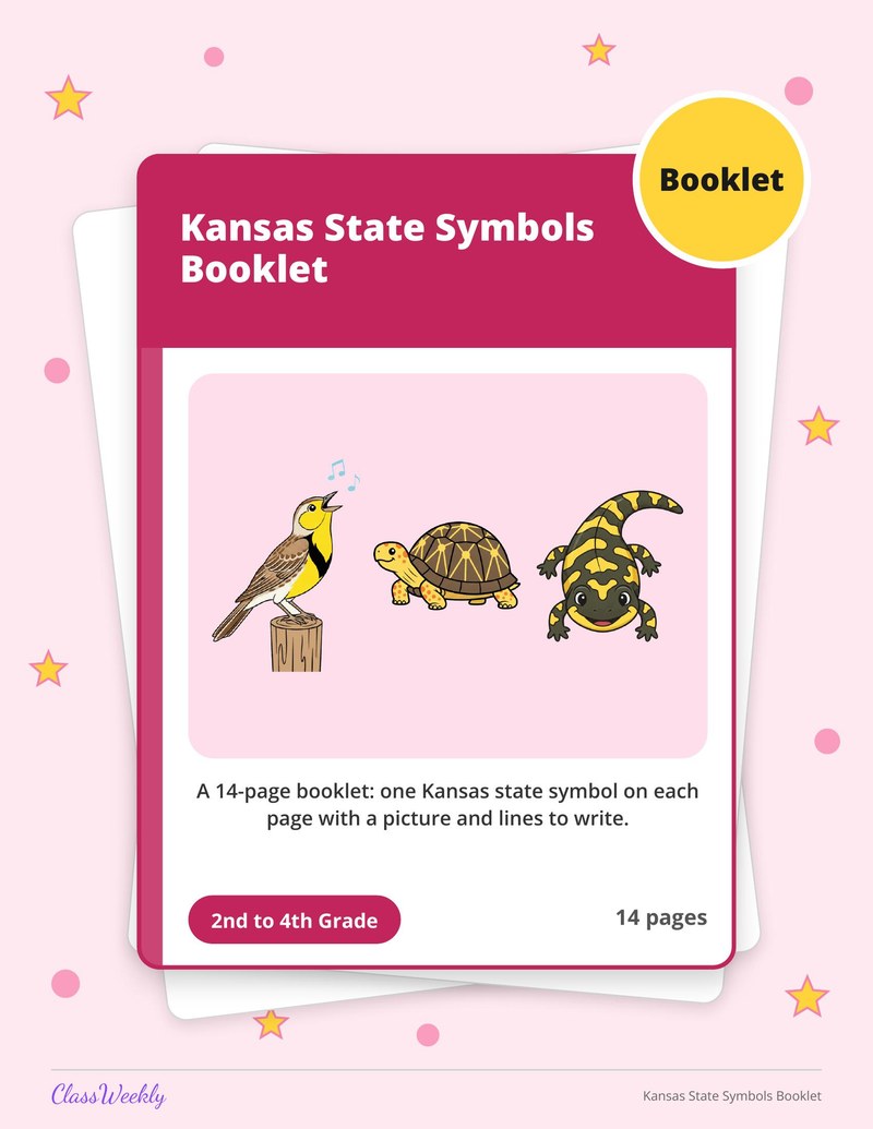 Kansas State Symbols Booklet - Page 1