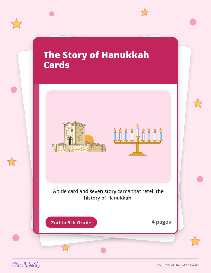 The Story of Hanukkah Cards - Page 1