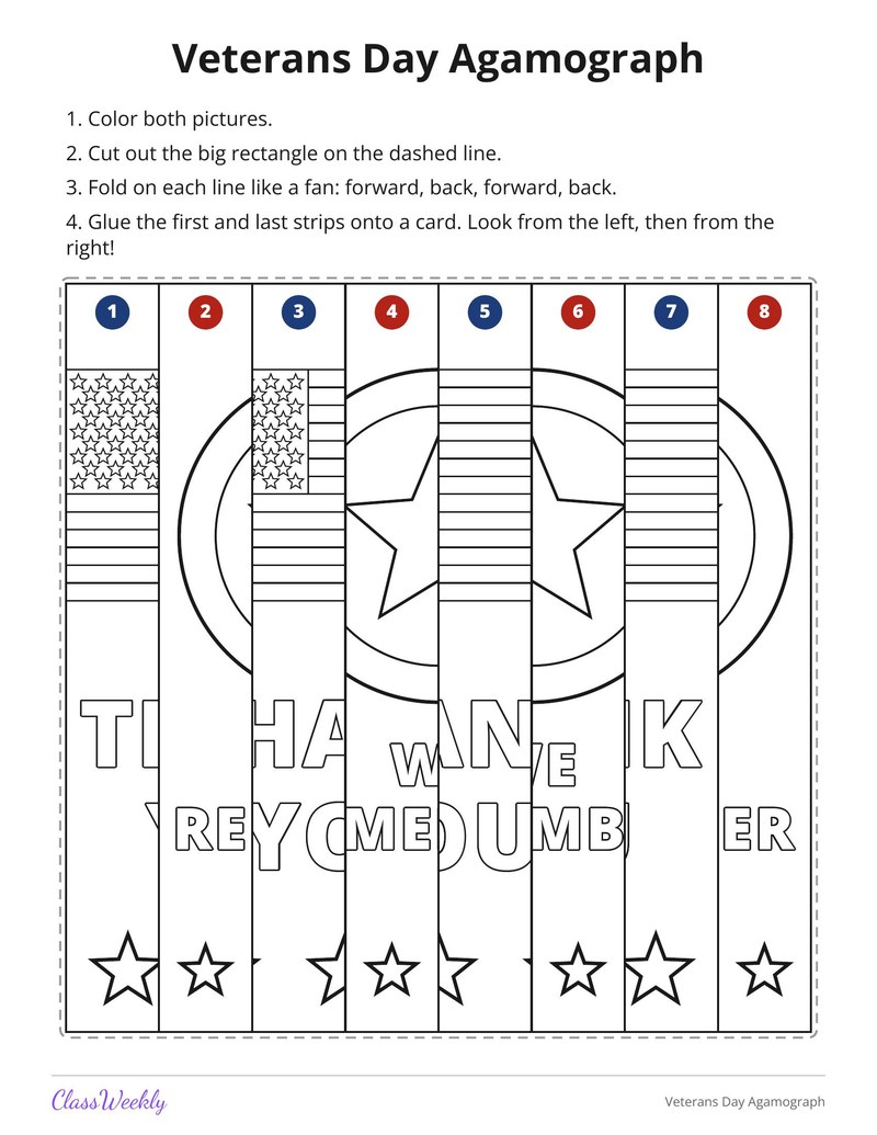 Veterans Day Agamograph