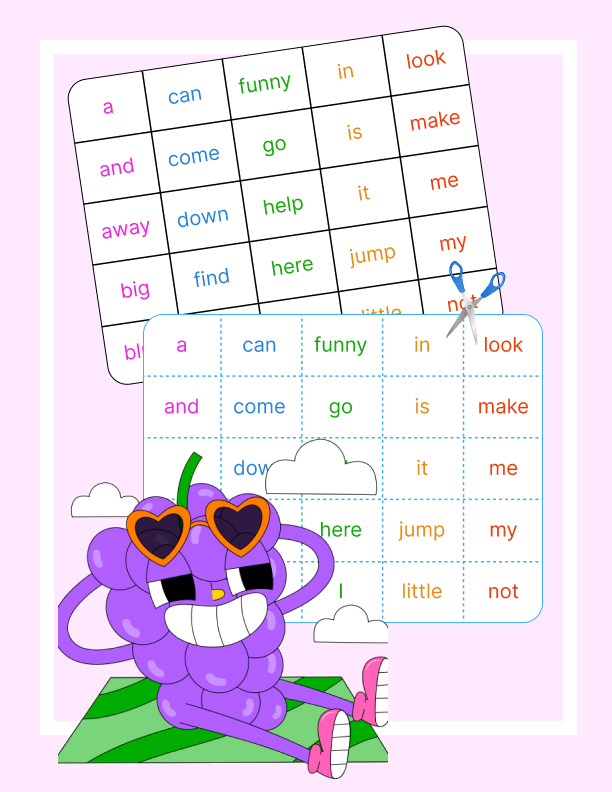 2nd Grade Sight Words Scavenger Hunt
