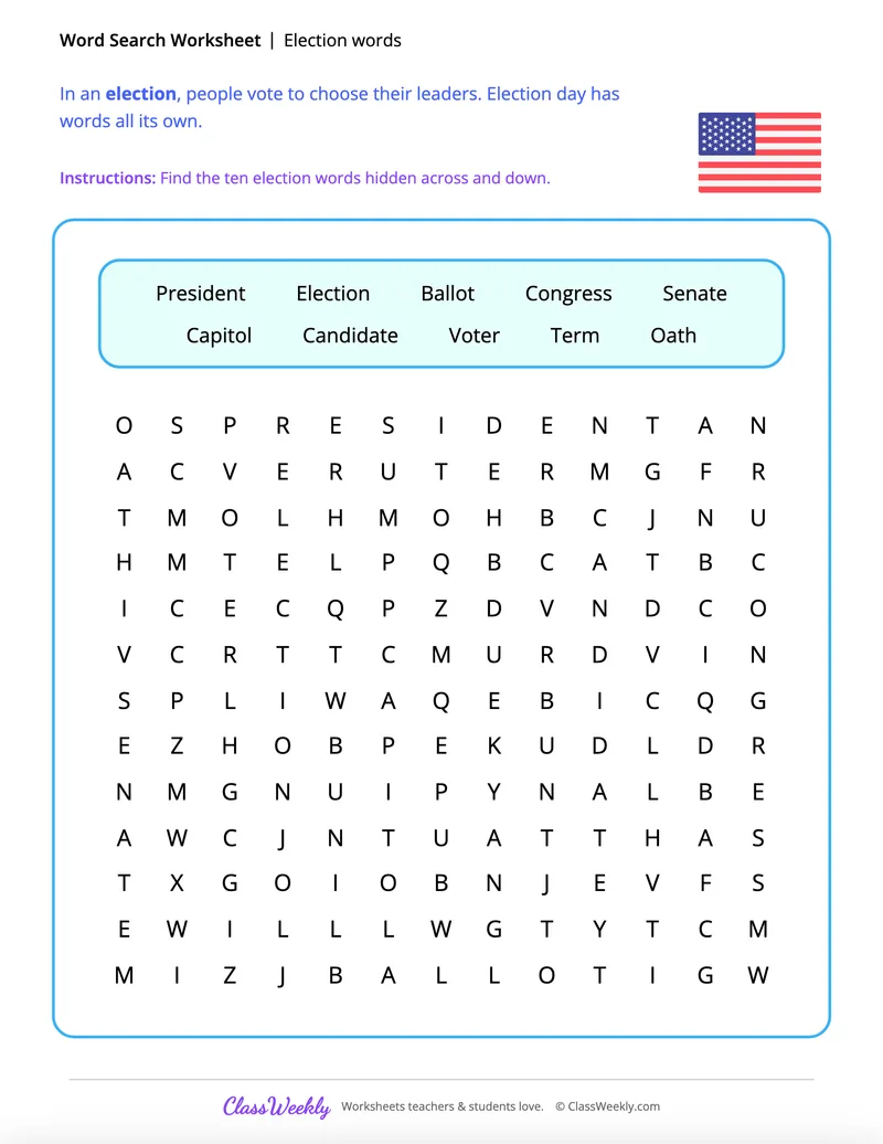 Election words