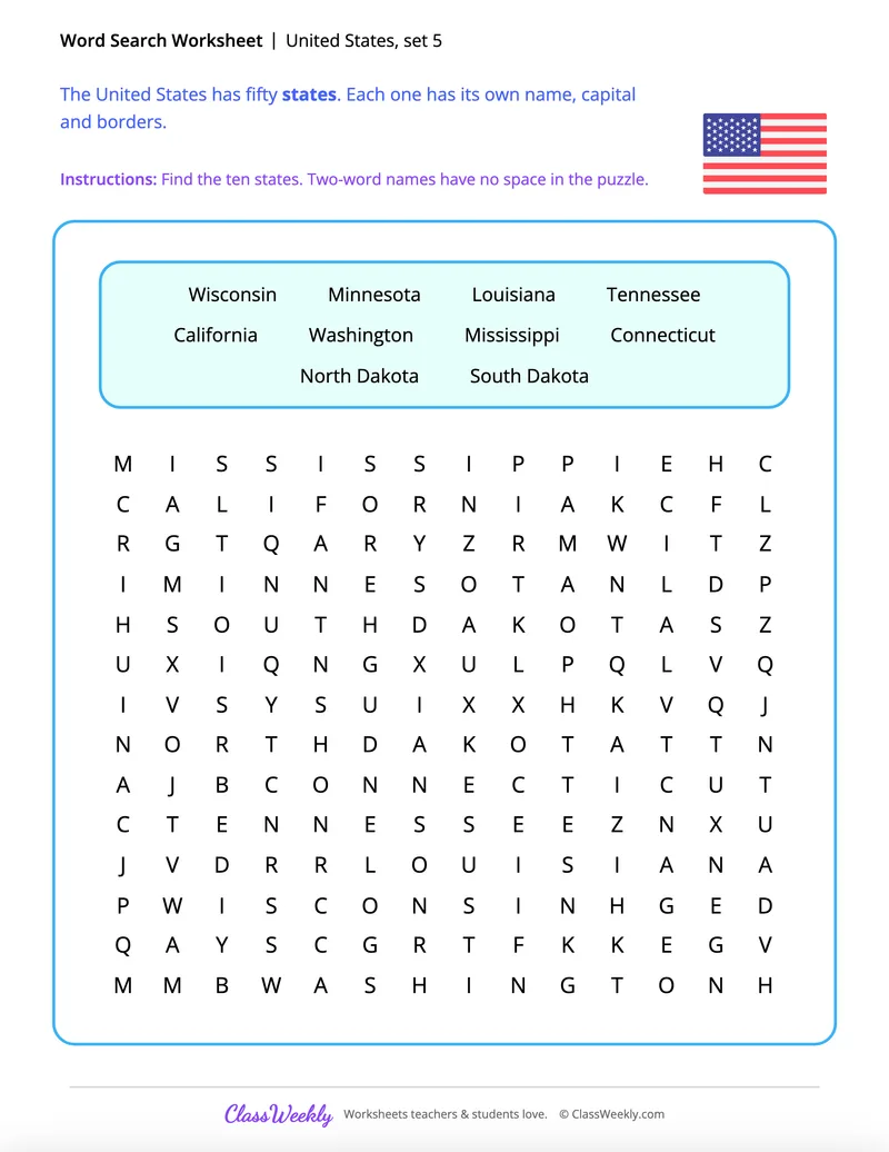 United States, set 5