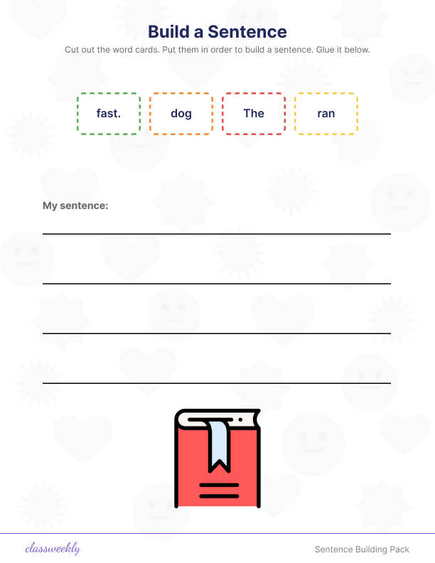 Sentence Building Pack