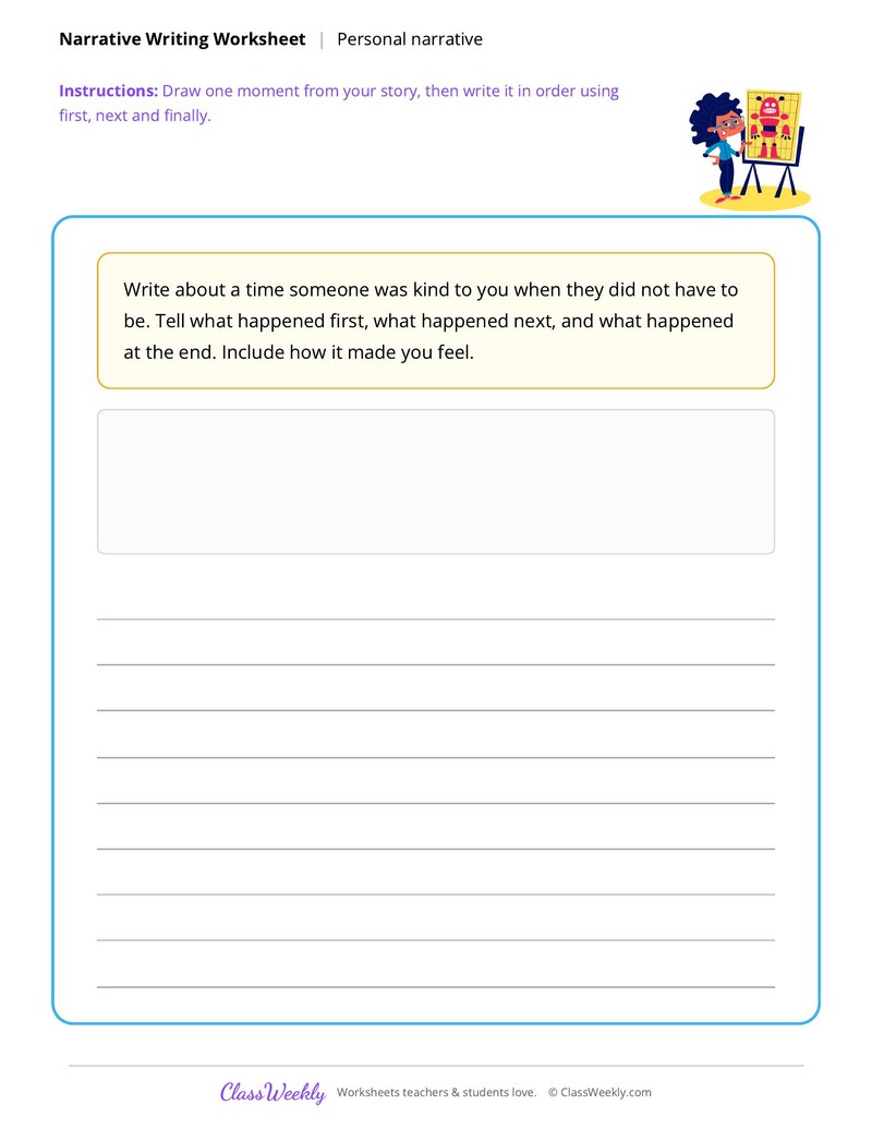 Personal Narrative - Friendship & Kindness