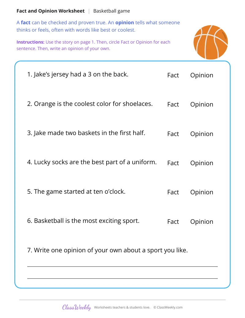 Fact vs opinion - Basketball - Page 2
