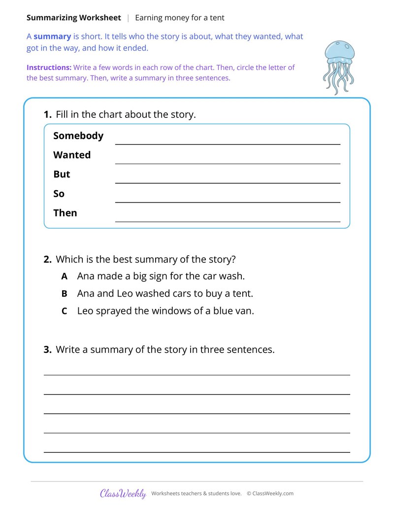 Summarize the Story of the Backyard Car Wash - Page 2