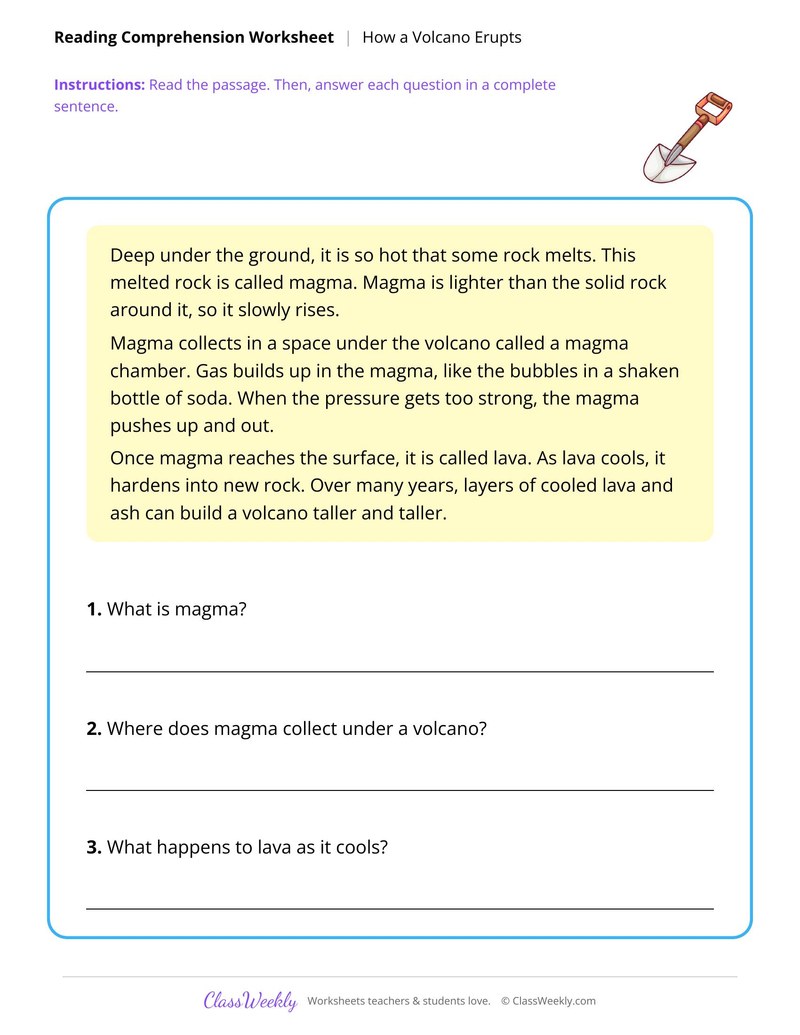 How a Volcano Erupts - Volcanoes & Earthquakes