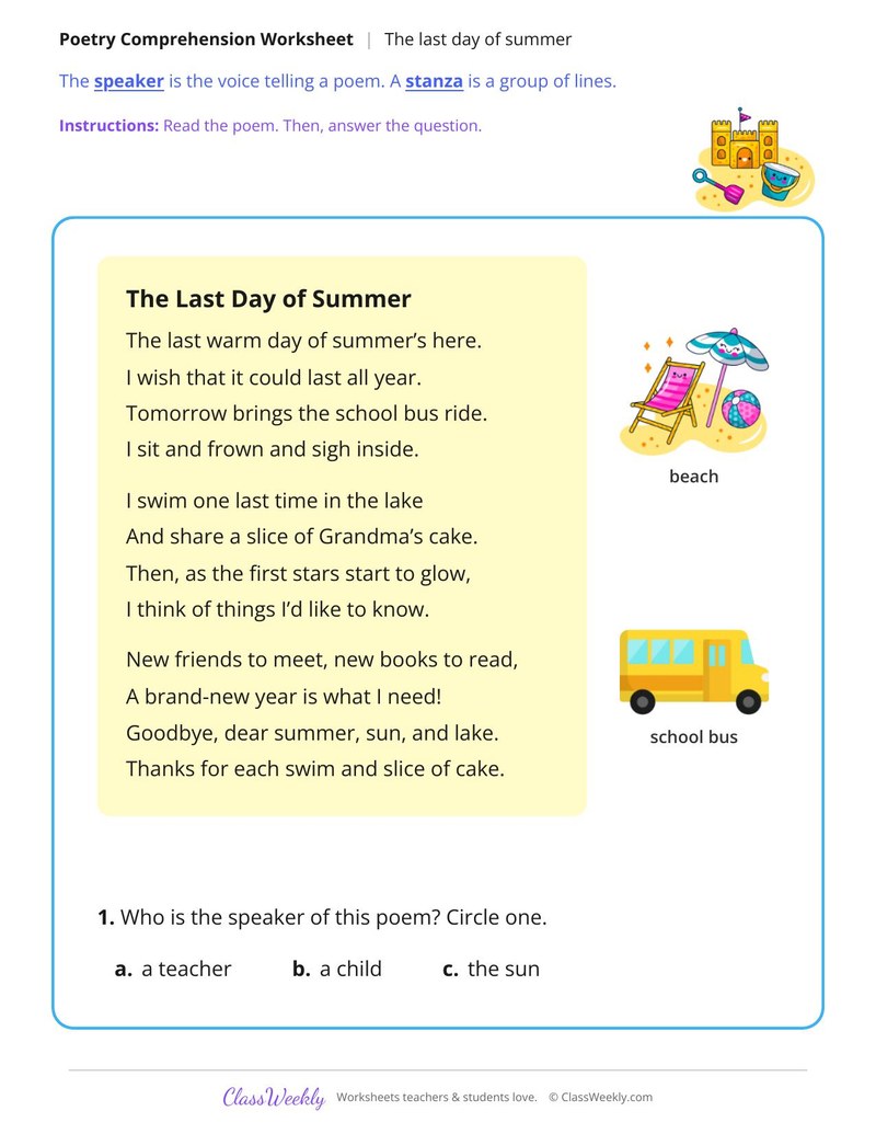 The Last Day of Summer - Page 1