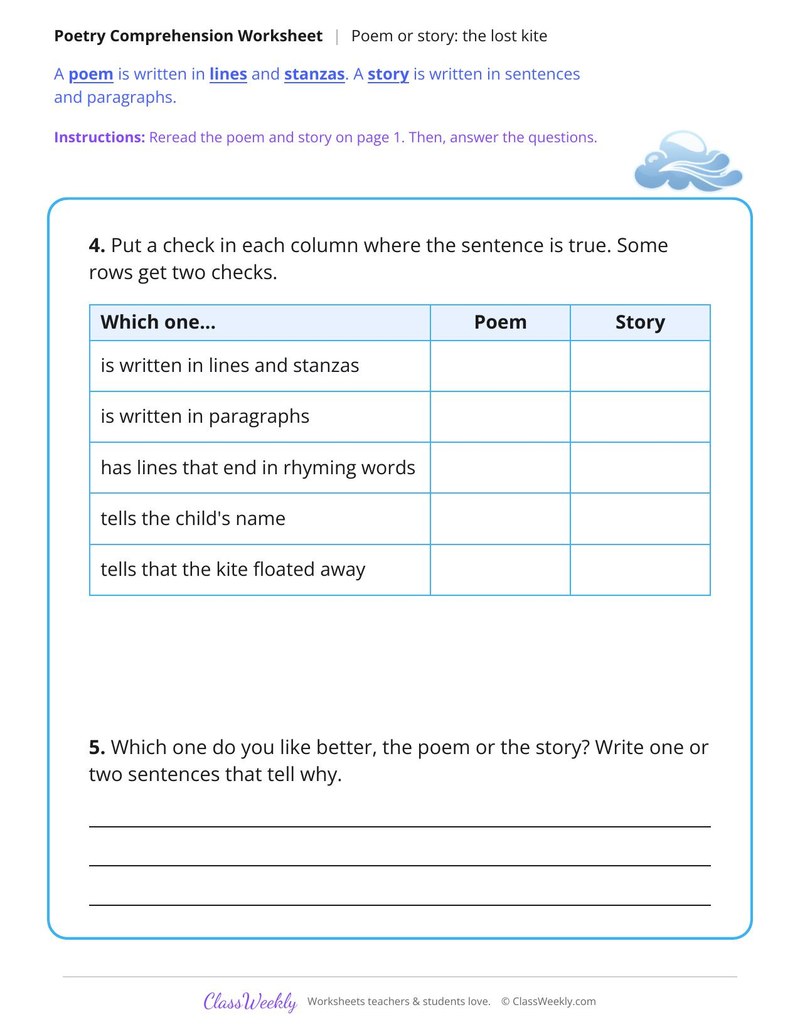 The Lost Kite: Poem or Story? - Page 3