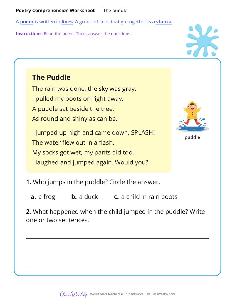 The Puddle - Page 1