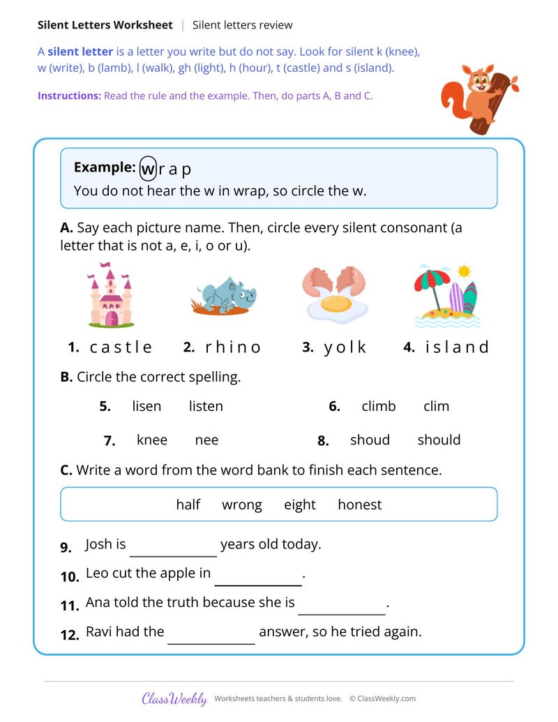 Silent Letters Review
