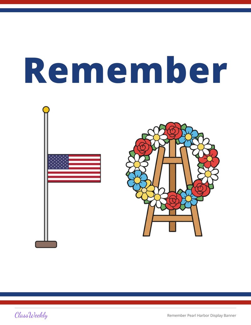 Remember Pearl Harbor Display Banner - Page 2