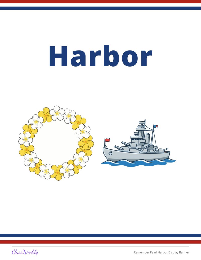 Remember Pearl Harbor Display Banner - Page 4